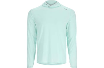 Image of Simms Fishing Products Solarflex Hoody - Men's, Sea Breeze, Small, 13658-1017-20