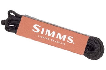 Image of Simms Fishing Products Replacement Wading Boot Laces, Black, One Size, 12194-001-00