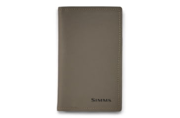 Image of Simms Fishing Products Second Wind Field Notebook Cover 15CF050E, Dark Elkhorn, One Size, 14493-201-00