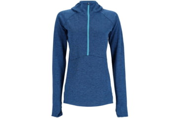 Image of Simms Fishing Products Bugstopper Hoody - Women's, Bluegrass Heather, Small, 13673-1019-20