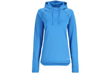 Image of Simms Fishing Products Heavyweight Baselayer Hoody - Women's, Black, Small, 13420-001-10
