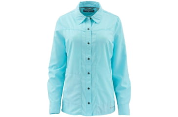 Image of Simms Fishing Products Isle Shirt - Women's, Sea Breeze, Small, 12086-505-20