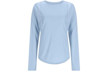 Image of Simms Fishing Products Simms Challenger Solar Crew - Women's, Ice, Small, 13882-737-20
