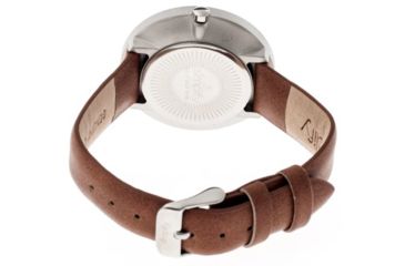Image of Simplify 2602 The 2600 Watch 40mm, Brown Leather Band, Silver Case, Blue face SIM2602