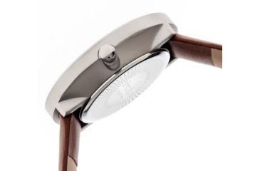 Image of Simplify 2602 The 2600 Watch 40mm, Brown Leather Band, Silver Case, Blue face SIM2602