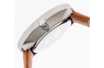 Image of Simplify 2603 The 2600 Watch 40mm, Light Brown Leather Band, Silver Case, Black Face SIM2603