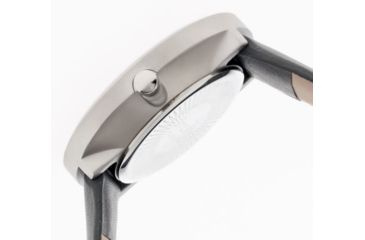 Image of Simplify 2604 The 2600 Watch 40mm, Gray Leather Band, Silver Case, Gray Face SIM2604