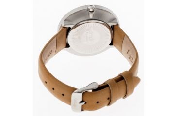 Image of Simplify 2607 The 2600 Watch 40mm, Brown Leather Band, Silver Case, Black Face SIM2607