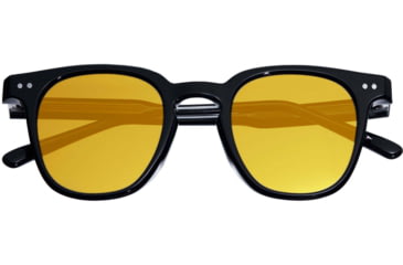 Image of Simplify Alexander Polarized Sunglass, Black/Yellow, One Size, SSU126-C2