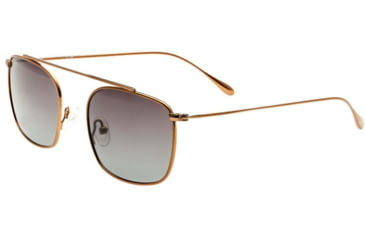Image of Simplify Collins Sunglasses, Bronze Frame, Black Lens, Polarized, One Size, SSU104-BR