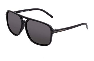 Image of Simplify Reed Polarized Sunglasses - Unisex, Black/Black, One Size, SSU121-BK
