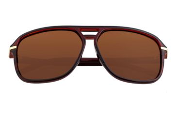 Image of Simplify Reed Polarized Sunglasses - Unisex, Brown/Brown, One Size, SSU121-BN