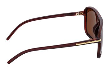 Image of Simplify Reed Polarized Sunglasses - Unisex, Brown/Brown, One Size, SSU121-BN