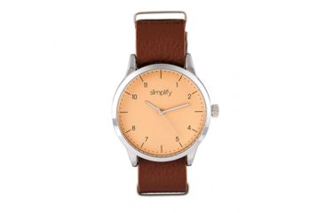 Image of Simplify The 5600 Watches, Nude/Light Brown, One Size, SIM5604