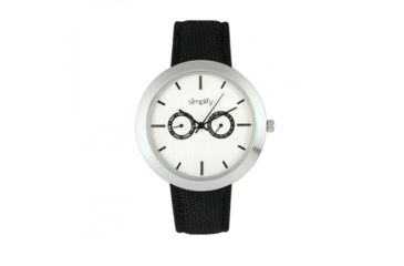 Image of Simplify The 6100 Watches, White/Black, One Size, SIM6102