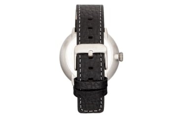 Image of Simplify The 7100 Leather-Band Watch w/Date, Black/Black/Silver, One Size, SIM7103
