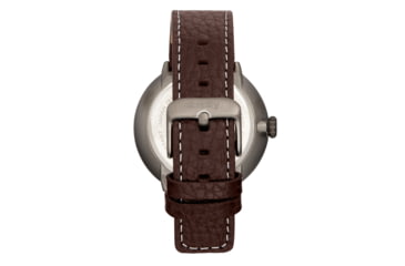 Image of Simplify The 7100 Leather-Band Watch w/Date, Black/Dark Brown, One Size, SIM7106