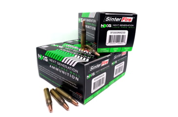 Image of SinterFire Lake City 5.56mm 50 Grain Next Generation Brass Cased Centerfire Rifle Ammo, 50 Rounds, SF55650NXG