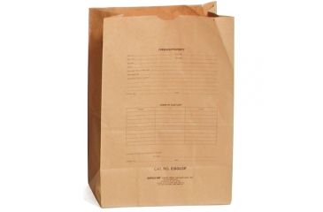 Image of Sirchie - Kraft Evidence Bags, Printed, 12" x 7" x 17", 100/pack