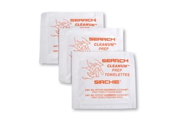 Image of Sirchie - SEARCH Cleanumâ„¢ Prep Towelettes, 100 ea.