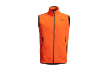 Image of Sitka Gear Alpha Fleece Vest Blaze Orange XXL, 600712-BL-XXL