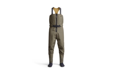 Image of Sitka Gear CrossCurrent Zip GTX Wader Bark Brown L-9-11, 600913-BBR-L9-11
