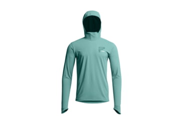 Image of Sitka Gear Radiant Graphic Sun Hoodie Aqua Trout M, 600996-AQ01-M