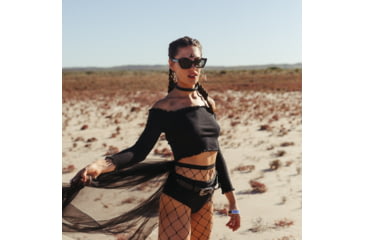 Image of Sito Wonderland Sunglasses, Black Frame, Iron Grey Polarized Lens, SIWND001P