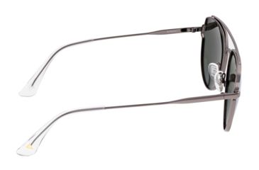 Image of Sixty One Sunglasses Nudge Polarized Sunglasses - Unisex, Gunmetal/Silver, One Size, SIXS106GM