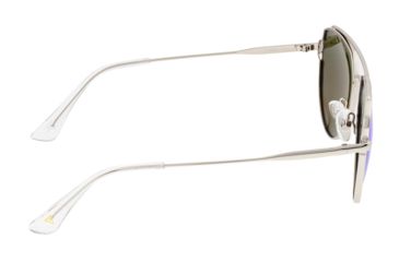 Image of Sixty One Sunglasses Nudge Polarized Sunglasses - Unisex, Silver/Blue, One Size, SIXS106SL