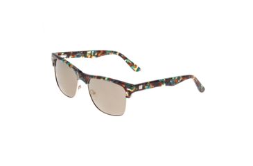 Image of Sixty One Sunglasses Waipio Polarized Sunglasses, Blue Tortoise/Bronze, One Size, SIXS136BR