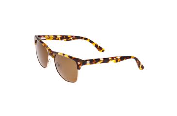 Image of Sixty One Sunglasses Waipio Polarized Sunglasses, Brown Tortoise/Brown, One Size, SIXS136BN