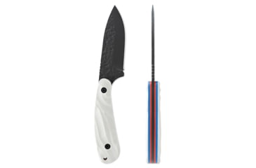 Image of Skallywag Tactical Fireside Pro Fixed Blade Knife, 2.75in, Steel 440c, Spear Point, G10 Freedom Handle, Black, Fireside Pro - Freedom