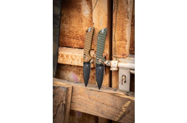 Image of Skallywag Tactical Mako II Folding Knife, 3.5in, D2, Drop Point Blade, G10, Desert Tan Handle, Mako II - Desert Tan