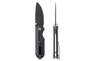 Image of Skallywag Tactical Searoach Folding Knife, 2.75in, D2 Steel, G10 Handle, Black, The Searoach-Black