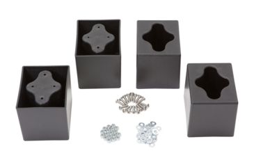 Image of SKB Cases 3R Forklift Riser Kit, Set of 4, Black, 12in x 10in x 6in 3R-FLRK