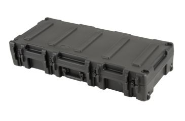 Image of SKB Cases 3R Roto Mil-Std Waterproof Case 8 Deep (empty w/ tow handle and wheels) 44-1/4 x 17-1/2 x 8 3R4417-8B-EW