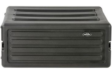 Image of SKB Cases 4U Space Roto Molded Rack, Black, 24 in. X 23 in. X 10 in. 1SKB-R4U