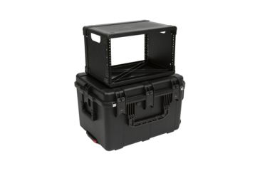Image of SKB Cases 6U iSeries Injection Molded Fly Rack, Rackable Depth 13in, Black, 23in x 17in x 14in 3i-2317M146U