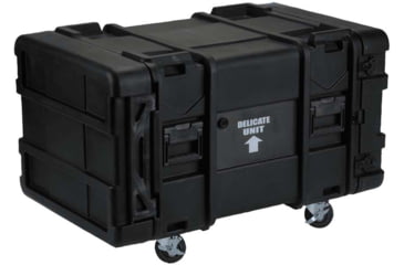 Image of SKB Cases 8U Shock Rack 28in Deepx14in Hgh, W/Square Holes/Large Round Rack Mount Holes, 3SKB-R908U28
