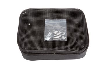 Image of SKB Cases Door Pouch for Shockracks - Caster accessory bag with compartments 12 x 9.5 x 3.5 with hardware 3SKB-BB62
