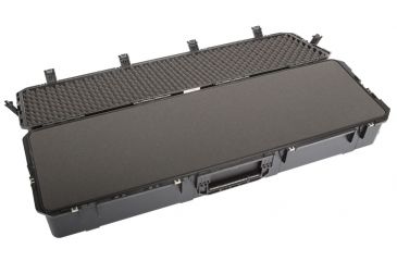 Image of SKB Cases I Series Injection Molded Watertight &amp; Dust Proof Case w/wheels,layered foam, Black, 56in x 16in x 9in 3I-5616-6B-L