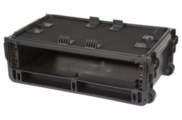 Image of SKB Cases Injection Molded Laptop/2U Studio Flyer Rack Case, 1SKB-ISF2U