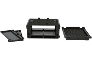 Image of SKB Cases Injecton Molded Laptop/4U Rack Wth Wheels And Pull Handle, 1SKB-ISF4U