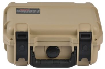 Image of SKB Cases iSeries 0907-4 Waterproof Utility Case Tan, 10 3/4 X 9 3/4 X 4 7/8 3i-0907-4T-L
