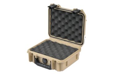 Image of SKB Cases iSeries 0907-4 Waterproof Utility Case Tan, 10 3/4 X 9 3/4 X 4 7/8 3i-0907-4T-L