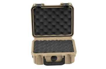 Image of SKB Cases iSeries 0907-4 Waterproof Utility Case Tan, 10 3/4 X 9 3/4 X 4 7/8 3i-0907-4T-L