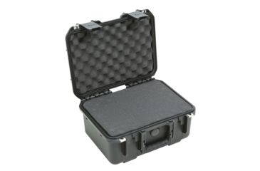 Image of SKB Cases iSeries 1309-6 Waterproof Utility Case w/ cubed foam, Black, 14 7/8 x 12 x 7 3/8 3i-1309-6B-C
