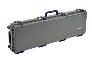 Image of SKB Cases iSeries 5014 Double Bow Case, Olive Drab, 54X17 1/2X7 3i-5014-DB-M