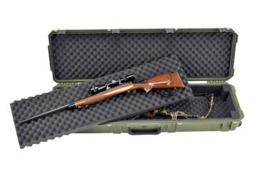 Image of SKB Cases iSeries 5014 Double Bow Case, Olive Drab, 54X17 1/2X7 3i-5014-DB-M